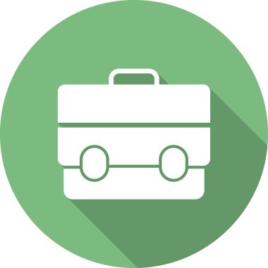 Evrak Çantası'nı basit simgesi, vektör çizim