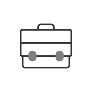 Evrak Çantası'nı basit simgesi, vektör çizim