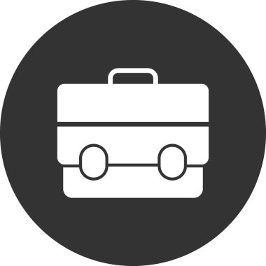 Evrak Çantası'nı basit simgesi, vektör çizim