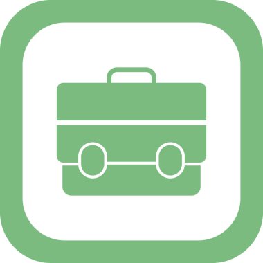 Evrak Çantası'nı basit simgesi, vektör çizim