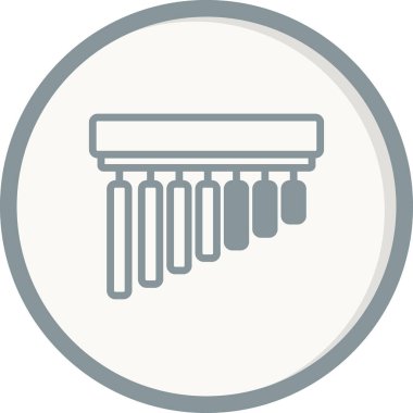 Çanlar basit simge, vektör illüstrasyonu