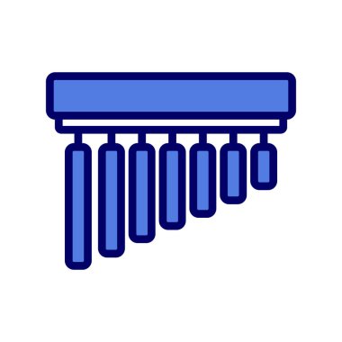 Çanlar basit simge, vektör illüstrasyonu