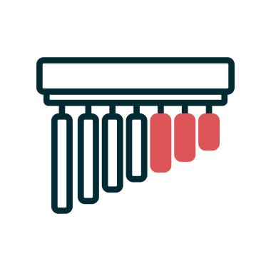 Çanlar basit simge, vektör illüstrasyonu