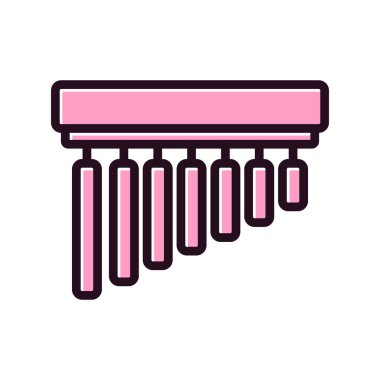 Çanlar basit simge, vektör illüstrasyonu