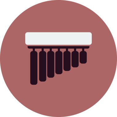 Çanlar basit simge, vektör illüstrasyonu