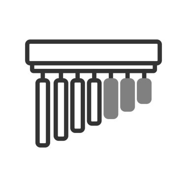 Çanlar basit simge, vektör illüstrasyonu