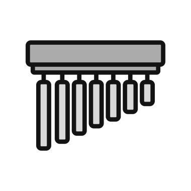 Çanlar basit simge, vektör illüstrasyonu