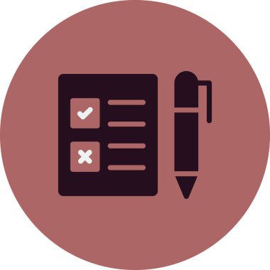 Basit bir simge, vektör illüstrasyonuName