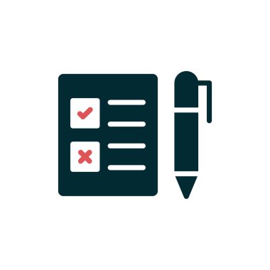 Basit bir simge, vektör illüstrasyonuName