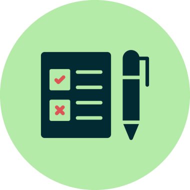 Basit bir simge, vektör illüstrasyonuName