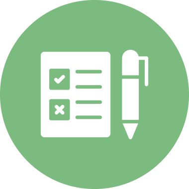 Basit bir simge, vektör illüstrasyonuName