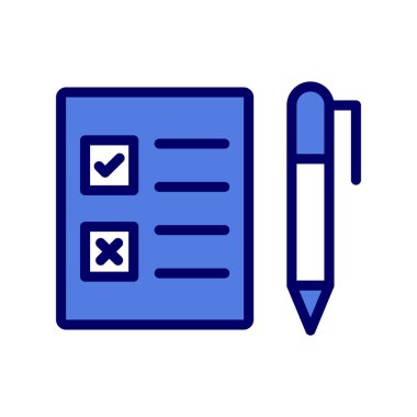 Basit bir simge, vektör illüstrasyonuName