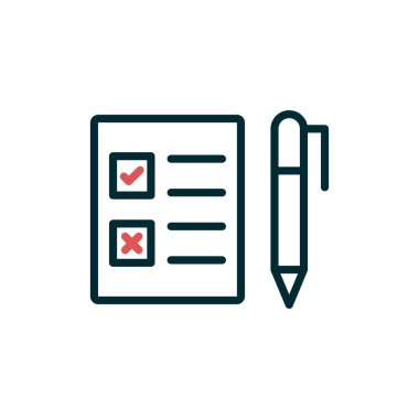 Basit bir simge, vektör illüstrasyonuName