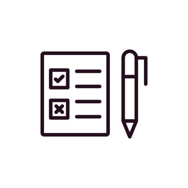 Basit bir simge, vektör illüstrasyonuName