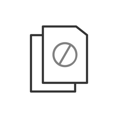 Dosya simgesi, vektör illüstrasyon tasarımı