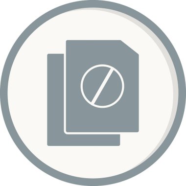 Dosya simgesi, vektör illüstrasyon tasarımı