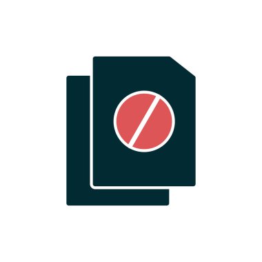 Dosya simgesi, vektör illüstrasyon tasarımı