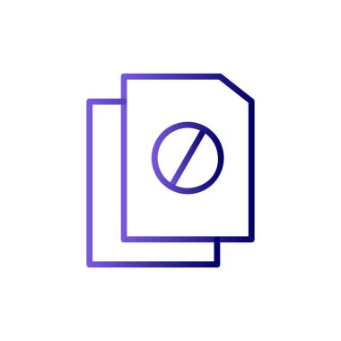 Dosya simgesi, vektör illüstrasyon tasarımı