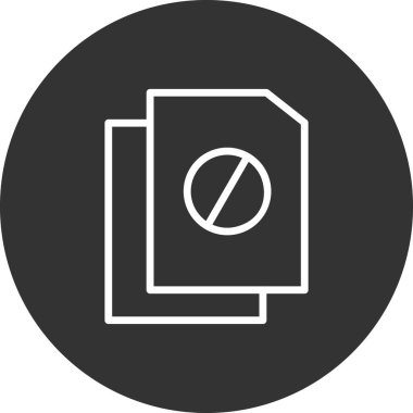 Dosya simgesi, vektör illüstrasyon tasarımı