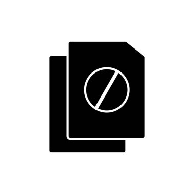 Dosya simgesi, vektör illüstrasyon tasarımı