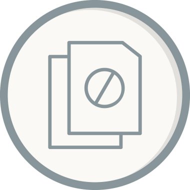 Dosya simgesi, vektör illüstrasyon tasarımı