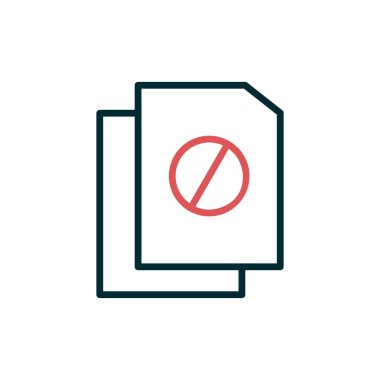 Dosya simgesi, vektör illüstrasyon tasarımı