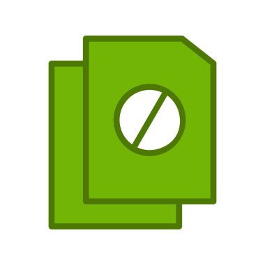 Dosya simgesi, vektör illüstrasyon tasarımı