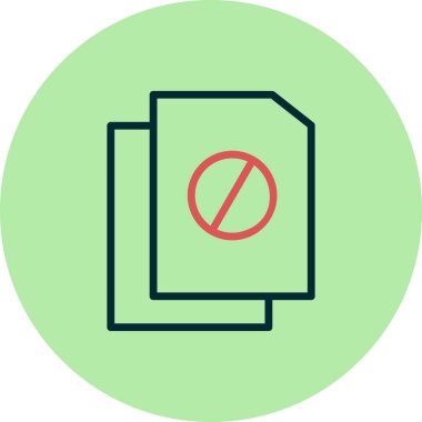 Dosya simgesi, vektör illüstrasyon tasarımı