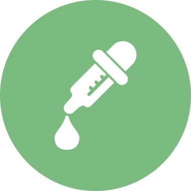 İlaç Bırakıcı basit simgesi, vektör illüstrasyonu