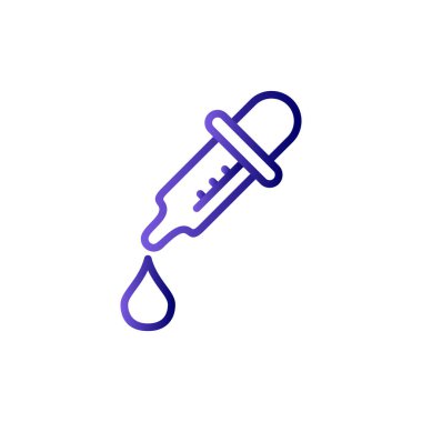 İlaç Bırakıcı basit simgesi, vektör illüstrasyonu