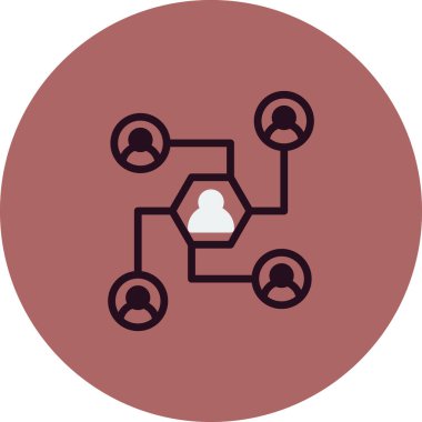 Kişisel ve ticari kullanım için ağ simgesi 