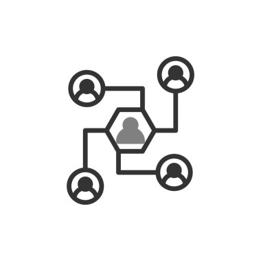 Kişisel ve ticari kullanım için ağ simgesi 