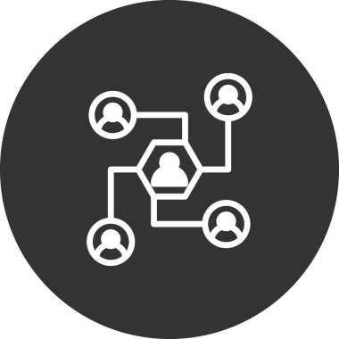 Kişisel ve ticari kullanım için ağ simgesi 