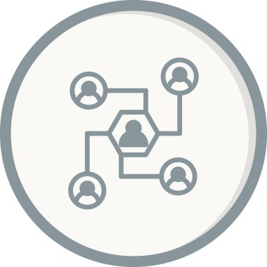 Kişisel ve ticari kullanım için ağ simgesi 