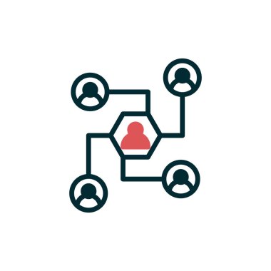 Kişisel ve ticari kullanım için ağ simgesi 