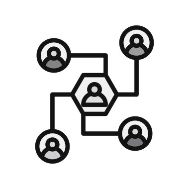 Kişisel ve ticari kullanım için ağ simgesi 