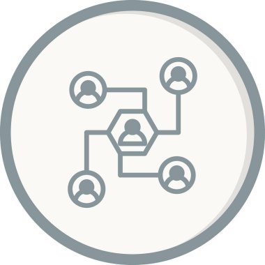 Kişisel ve ticari kullanım için ağ simgesi 