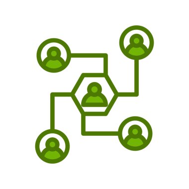 Kişisel ve ticari kullanım için ağ simgesi 