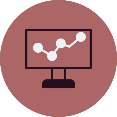 Basit simge, vektör illüstrasyonunu stoklar