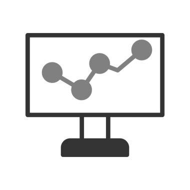 Basit simge, vektör illüstrasyonunu stoklar