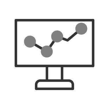Basit simge, vektör illüstrasyonunu stoklar