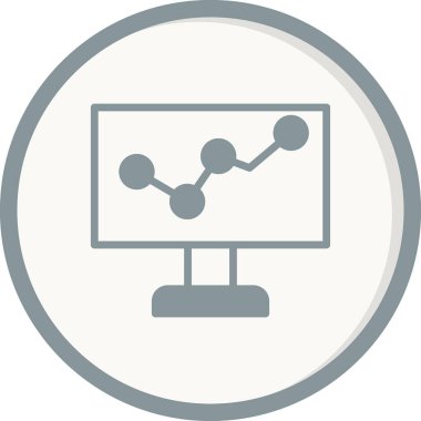 Basit simge, vektör illüstrasyonunu stoklar