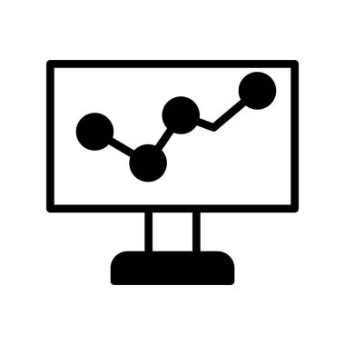 Basit simge, vektör illüstrasyonunu stoklar