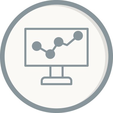 Basit simge, vektör illüstrasyonunu stoklar