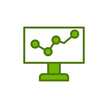 Basit simge, vektör illüstrasyonunu stoklar