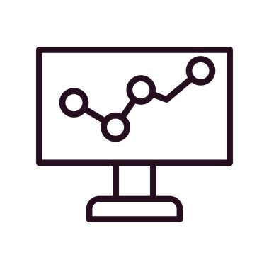 Basit simge, vektör illüstrasyonunu stoklar