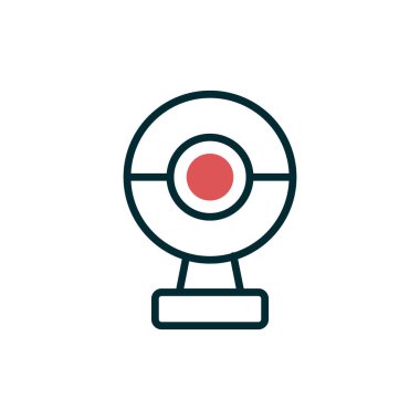 Basit web arayüzü simgesi, vektör illüstrasyonu