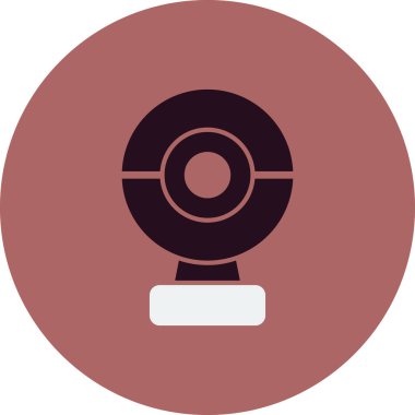 Basit web arayüzü simgesi, vektör illüstrasyonu