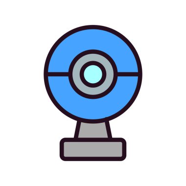 Basit web arayüzü simgesi, vektör illüstrasyonu