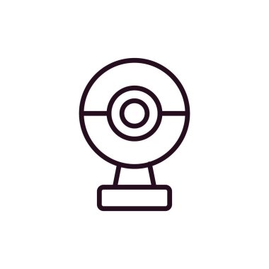 Basit web arayüzü simgesi, vektör illüstrasyonu